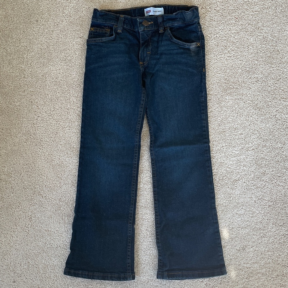 Wrangler Classic Bootcut Jeans in Deep Blue